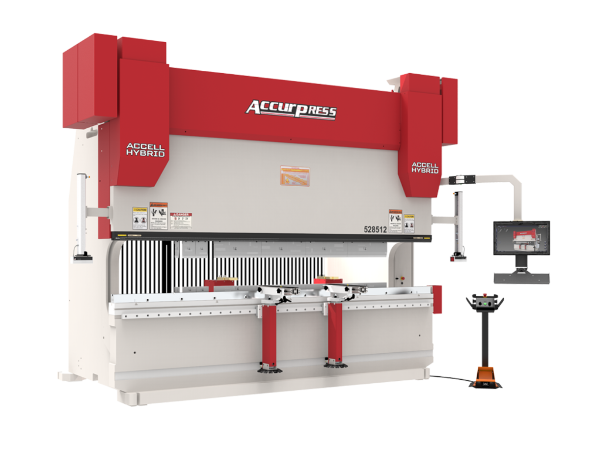 Hillview Sheet Metal press brake machine for forming heavy-gauge metal